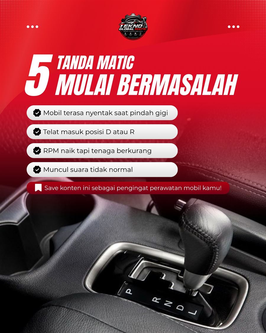 Tanda matic mulai bermasalah