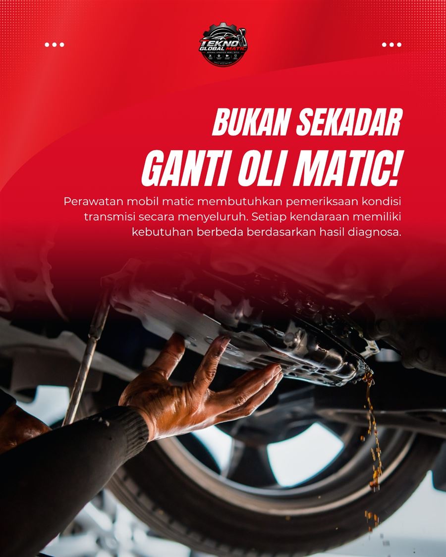 Bukan sekadar ganti oli matic